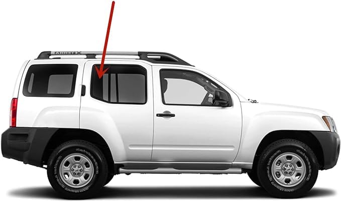 Passenger Right Side Rear Vent Glass Compatible with Nissan Xterra 2005-2015 4 Door Models