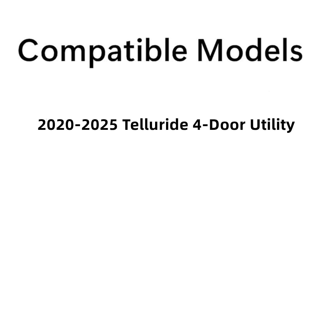 Tempered Driver Left Side Front Door Window Door Glass Compatible with Kia Telluride 2020-2025 Models