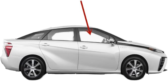 Laminated Passenger Right Side Front Door Window Door Glass Compatible with Toyota Mirai 2016-2020 Models