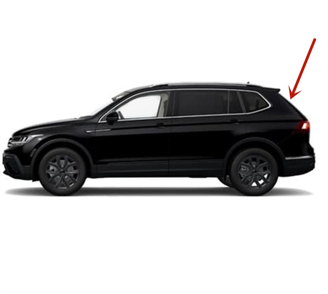 Heated Back Tailgate Window Back Glass Compatible with Volkswagen Tiguan 2018-2024 Models (Not For Limited Models)