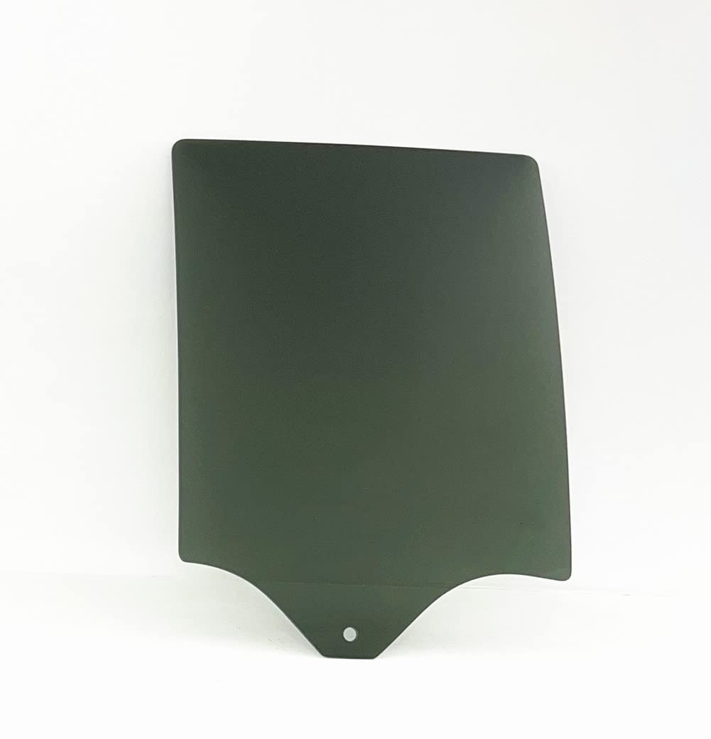 Passenger Right Side Rear Door Window Door Glass Compatible with Chevrolet Silverado 2500/3500 2020-2025 GMC Sierra 2500/3500 2020-2025 4-Door Extended Cab Pickup (Half Size Rear Door) Models