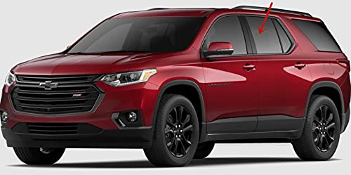 Privacy Driver Left Side Rear Door Window Door Glass Compatible with Chevrolet Traverse 2018-2023 Models