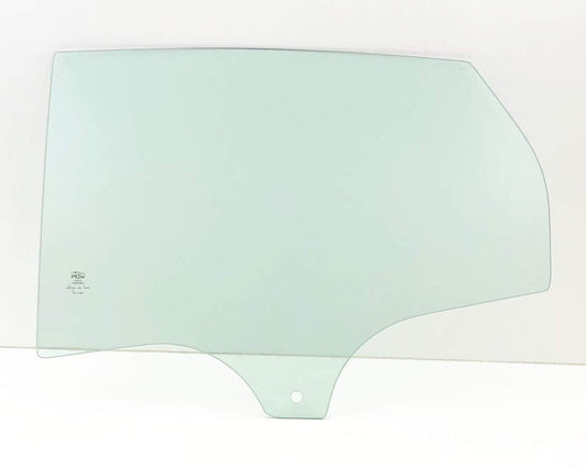 Driver Left Side Rear Door Window Door Glass Compatible with Ford Focus 2012-2018 Models (Not For Focus Rally Sport)