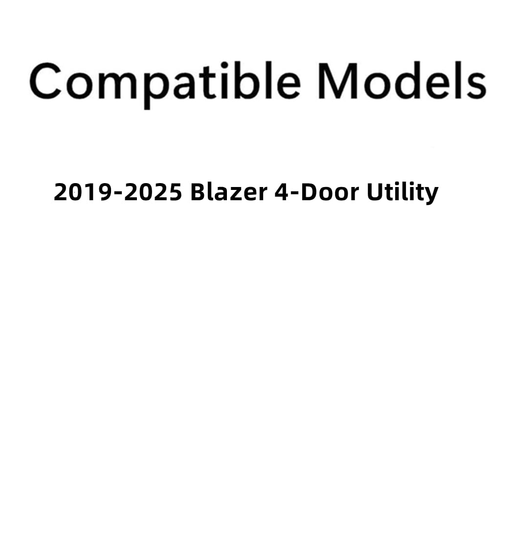 Driver Left Side Front Door Window Door Glass Compatible with Chevrolet Blazer 2019-2025 Models (Not For Blazer EV)