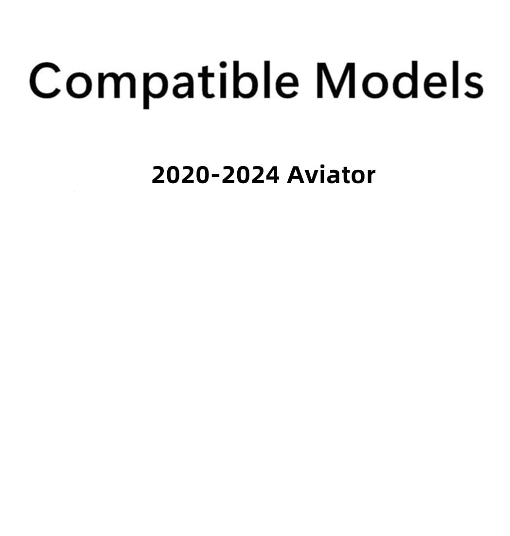 Laminated Passenger Right Side Rear Door Window Door Glass Compatible with Lincoln Aviator 2020-2024 Models
