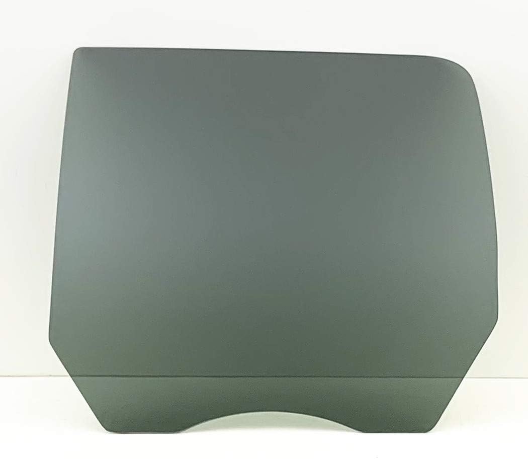 Driver Left Side Rear Door Window Door Glass Compatible with Ford F150/Lincoln Mark LT 4 Door Crew Cab 2004-2008 Models