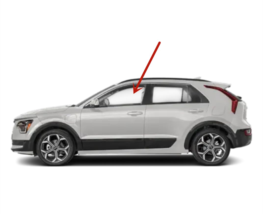 Laminated Driver Left Side Front Door Window Door Glass Compatible with Kia Niro / Niro EV 2023-2025 Models