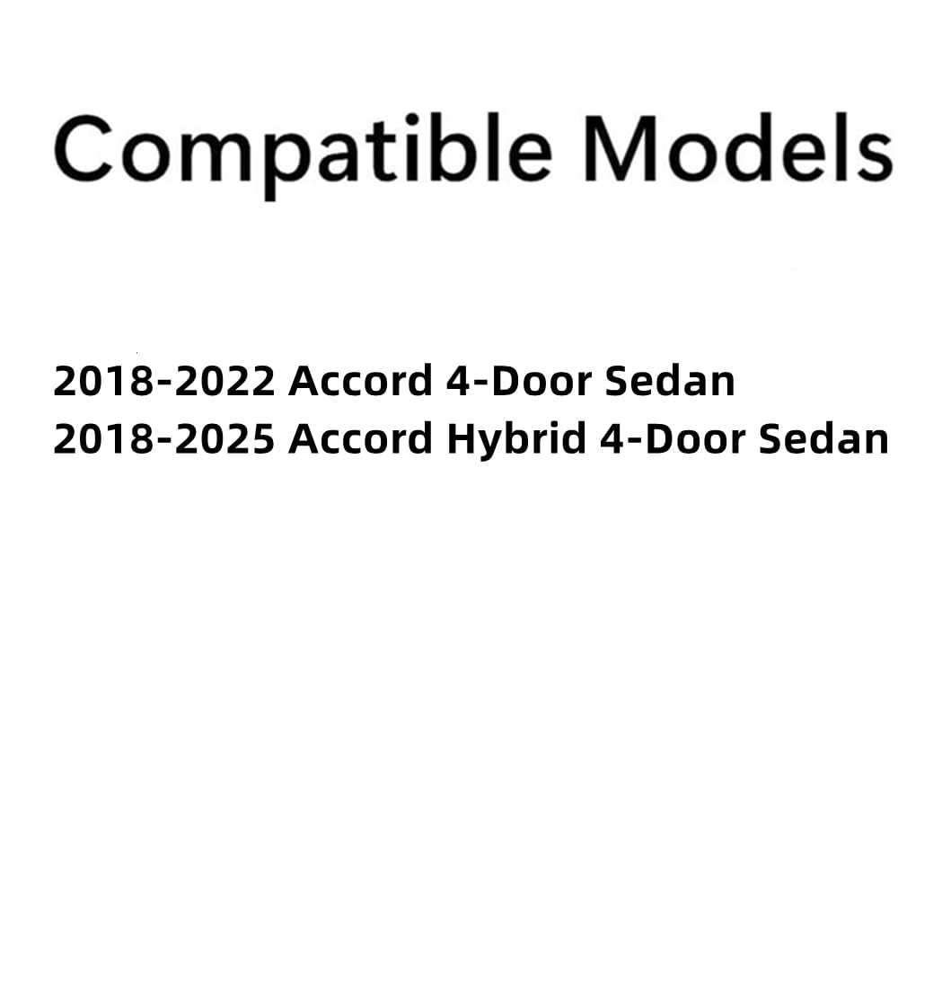 Laminated Passenger Right Side Front Door Window Door Glass Compatible with Honda Accord Hybrid 2018-2025 / Accord 2018-2022 Models
