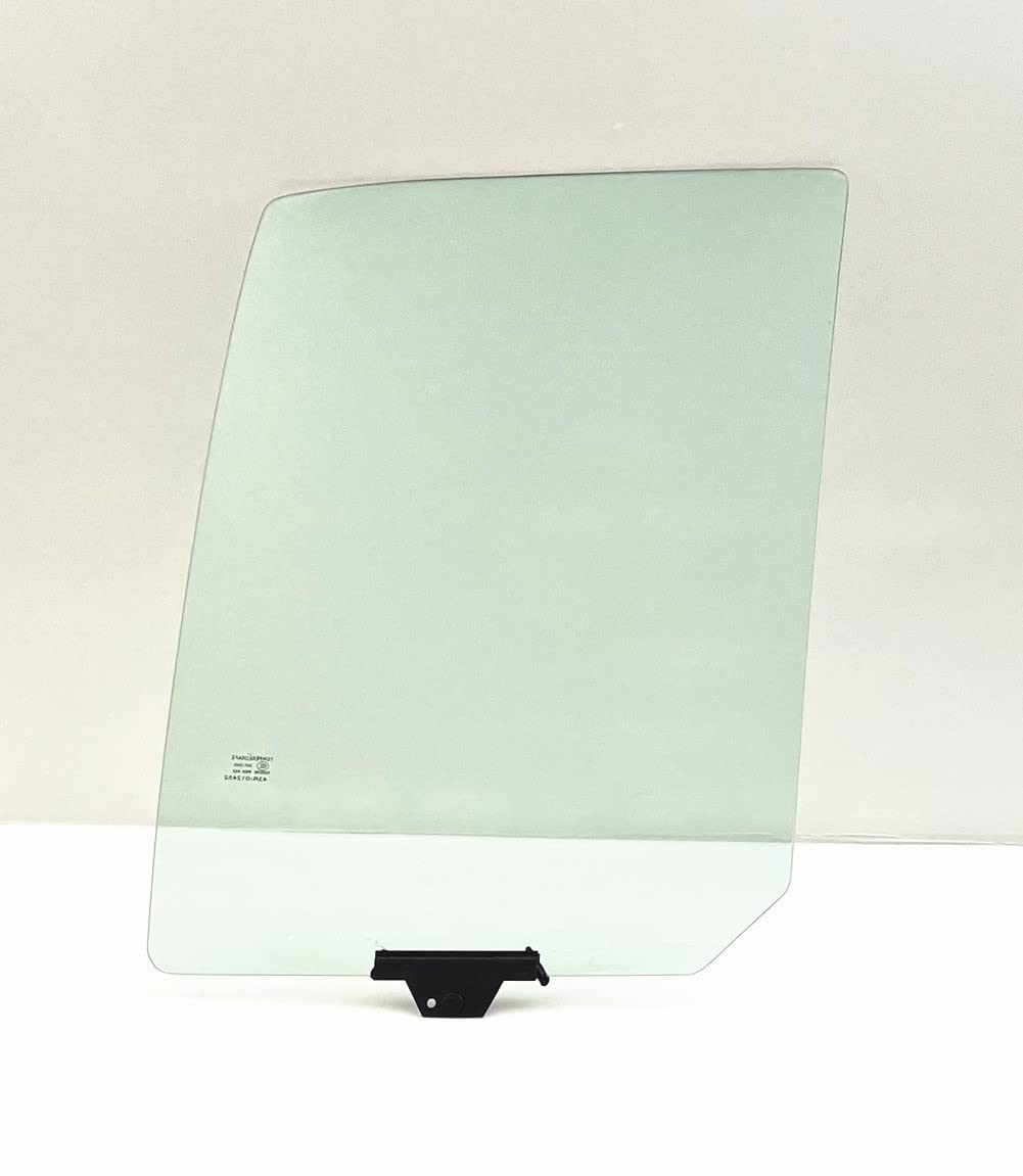 With Bottom Clips Style Tempered Driver Left Side Rear Door Window Door Glass Compatible with Jeep Liberty 2002-2007 Models