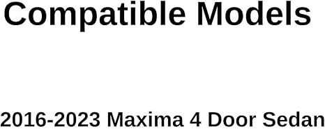 Heated Back Window Back Glass Compatible with Nissan Maxima 2016-2023 Models