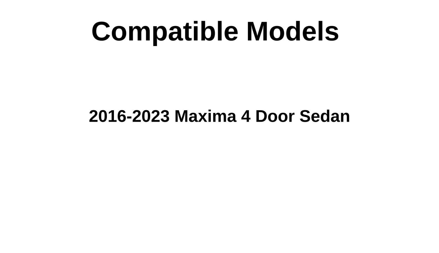 Laminated Passenger Right Side Front Door Window Door Glass Compatible with Nissan Maxima 2016-2023 Models