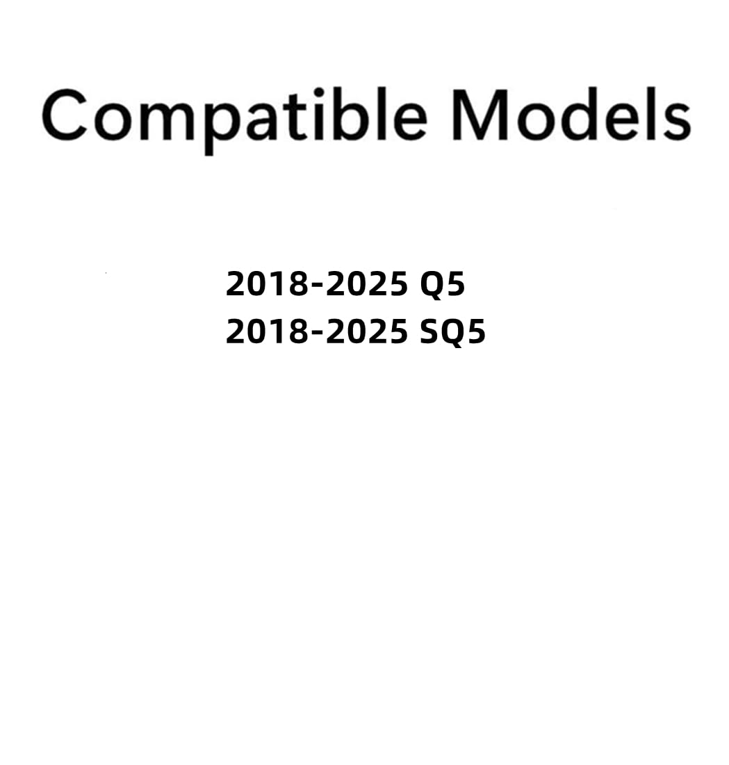 Tempered Passenger Right Side Front Door Window Door Glass Compatible with Audi SQ5 / Q5 2018-2025 Models