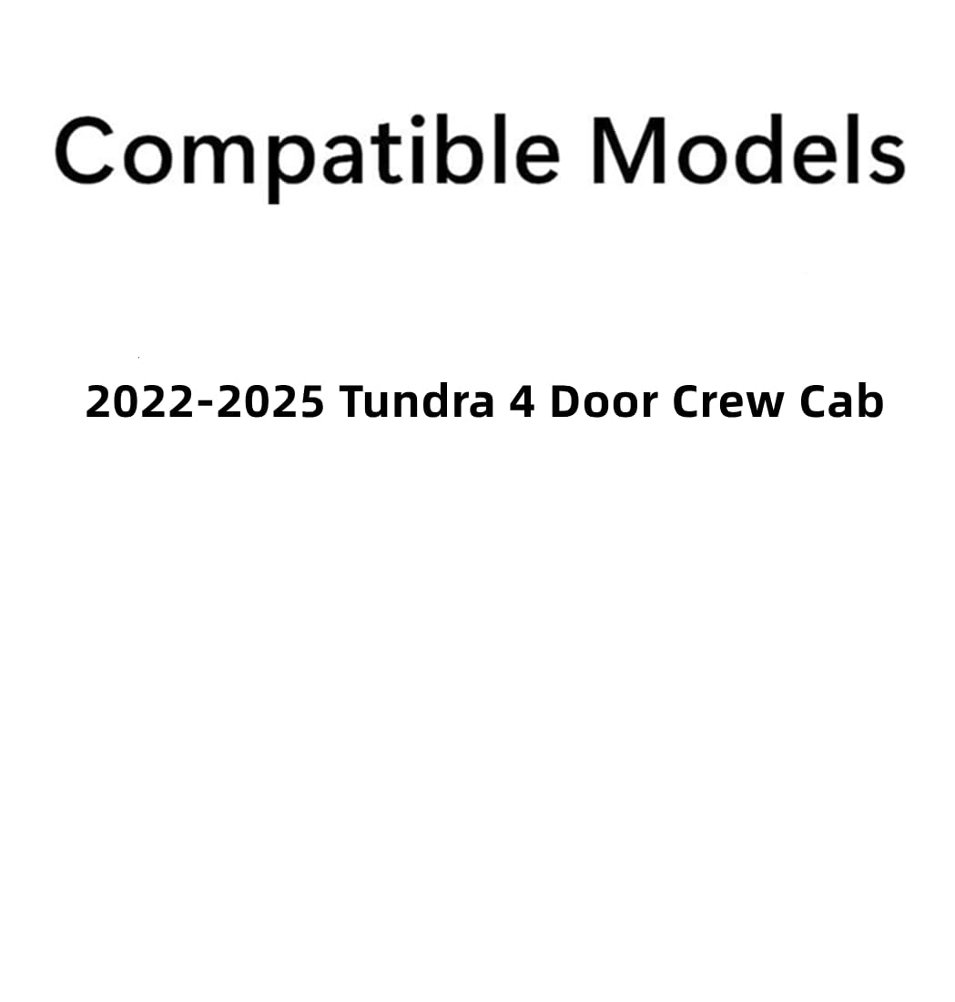 Power Drop Down Style Heated Back Window Back Glass Compatible with 2022-2025 Toyota Tundra Pickup 4 Door Crew Cab Models