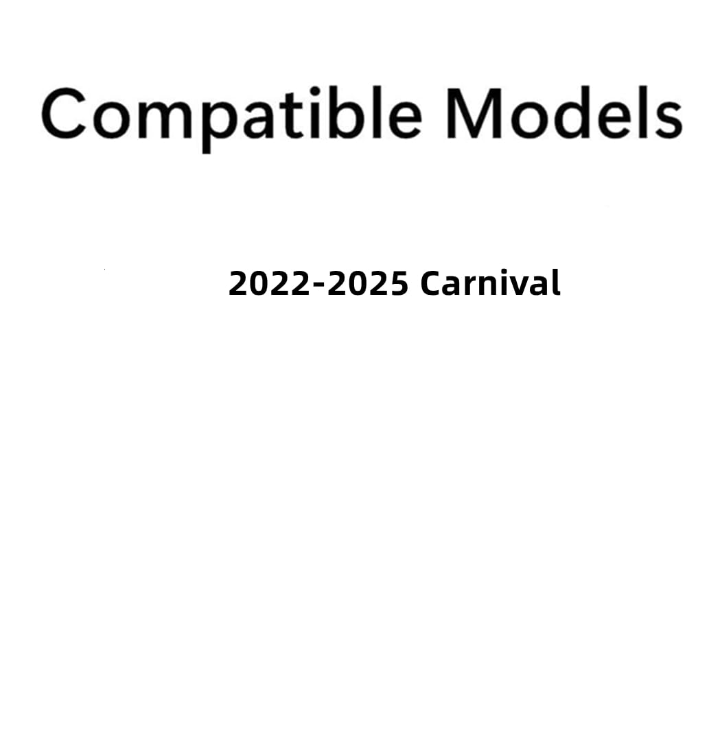 W/ Ding-Marks Style Heated Rear Tailgate Liftgate Back Window Back Glass Compatible with Kia Carnival 2022-2025 Models