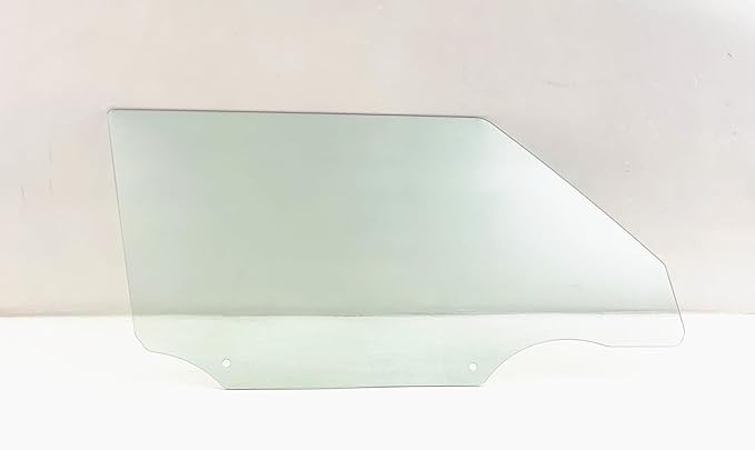 Passenger Right Side Door Window Door Glass Compatible with Jeep Cherokee 2 Door Utility 1997-2001 Models
