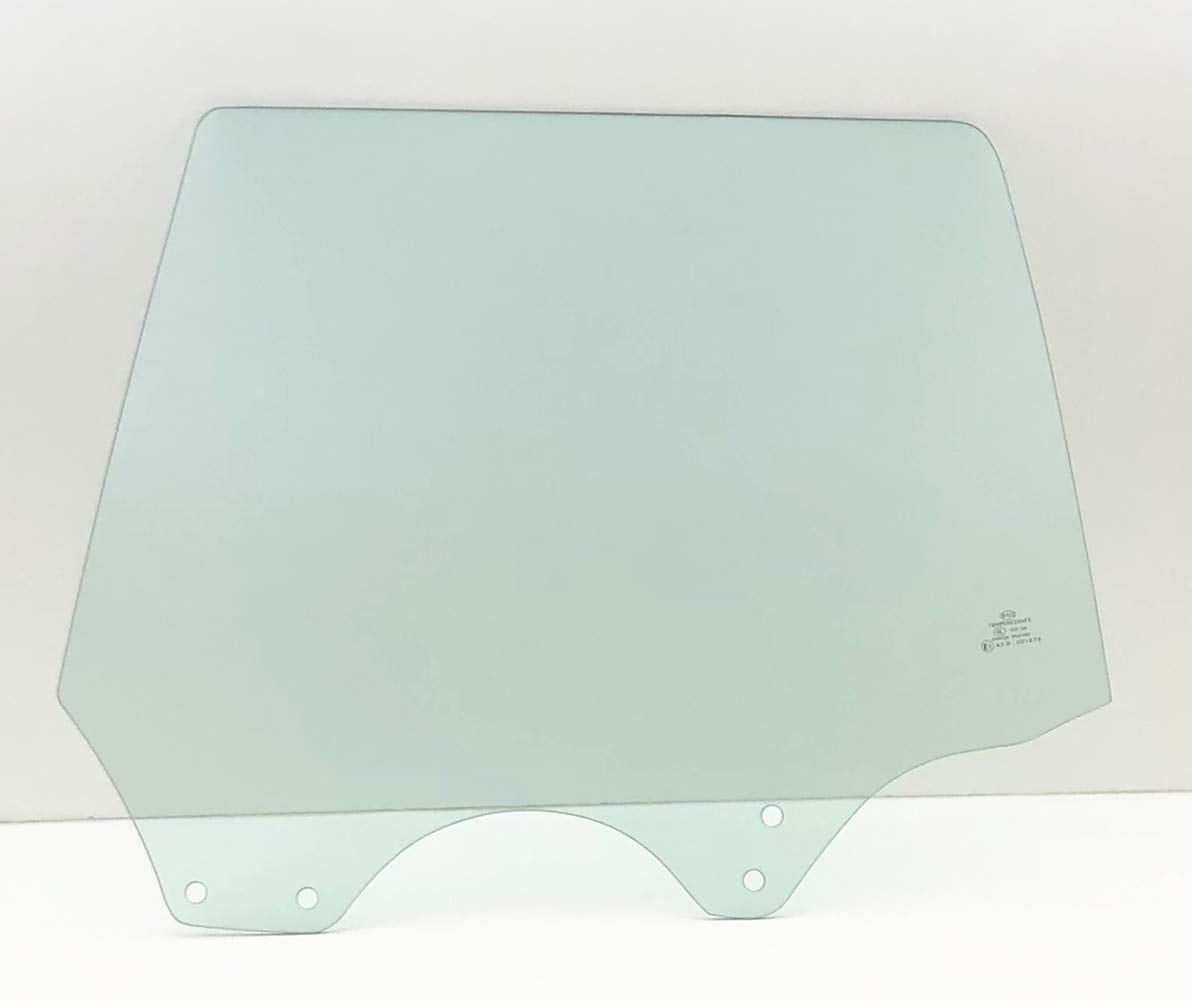 Driver Left Side Rear Door Window Door Glass Compatible with Subaru Forester 2003-2008 Models