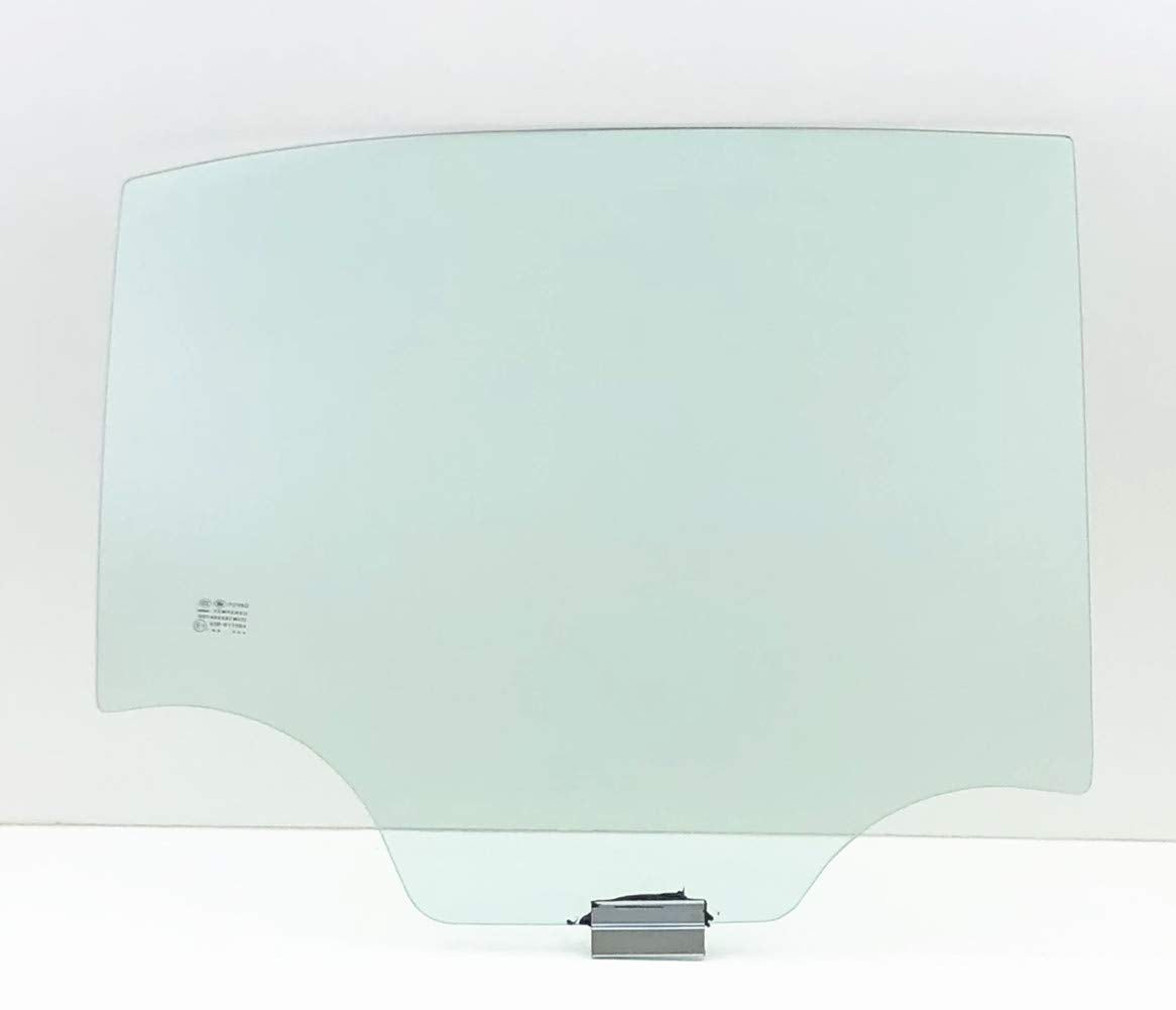Passenger Right Side Rear Door Window Door Glass Compatible with Chevrolet Classic 2004-2005 Models/ Malibu 1997-2003 Models