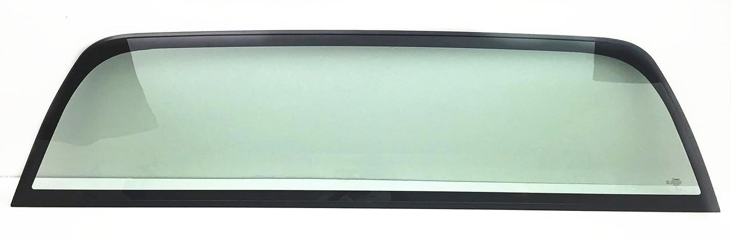 With Free Glue Stationary Rear Back Window Back Glass Compatible with Dodge Ram Pickup 1500 1998-2001 / 2500 3500 1998-2002 All Boty Types & 2-Door Standard Cab 1994-1997