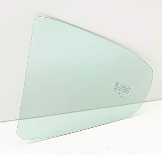 Driver Left Side Rear Vent Window Vent Glass Compatible with Kia Cadenza 2014-2016 Models