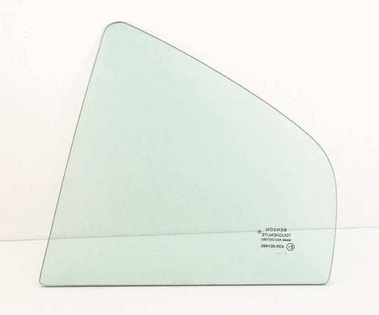 Driver Left Side Rear Vent Window Vent Glass Compatible with Mitsubishi Galant 4 Door Sedan 1999-2003 Models