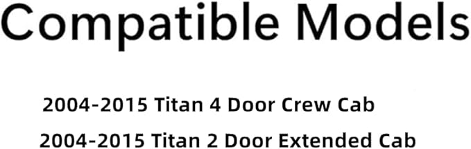 Driver Left Side Front Door Window Door Glass Compatible with Nissan Titan 2004-2015 Models