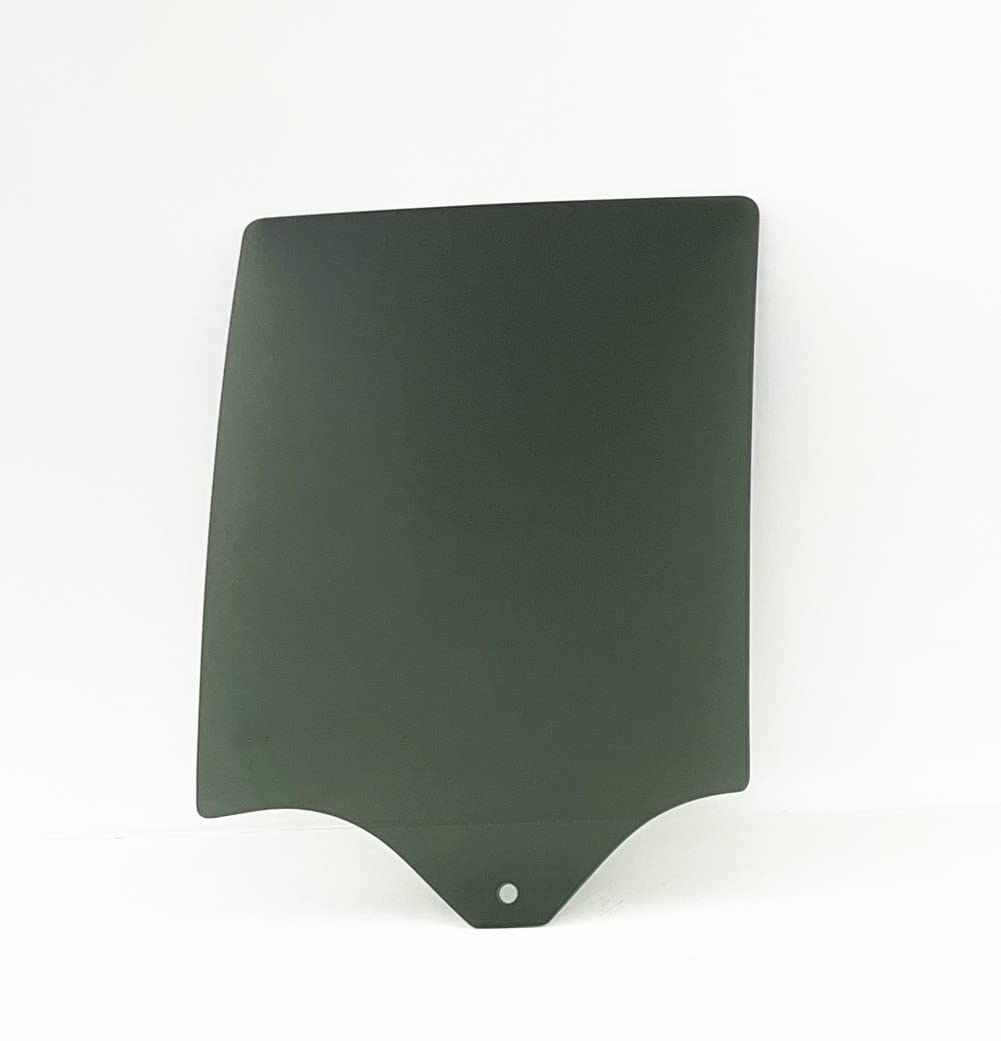 Driver Left Side Rear Door Window Door Glass Compatible with Chevrolet Silverado 2500/3500 2020-2025 GMC Sierra 2500/3500 2020-2025 4-Door Extended Cab Pickup (Half Size Rear Door) Models