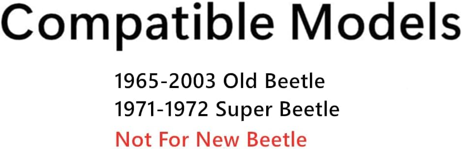 Gasket For Front Windshield Compatible with Volkswagen Old Beetle 1965-2003 / Supper Beetle 1971-1972 2-Door Sedan/Hatchback Models