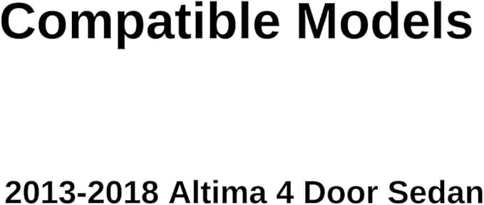 Driver Leftt Side Front Door Window Door Glass Compatible with Nissan Altima 4 Door Sedan 2013-2018 Models