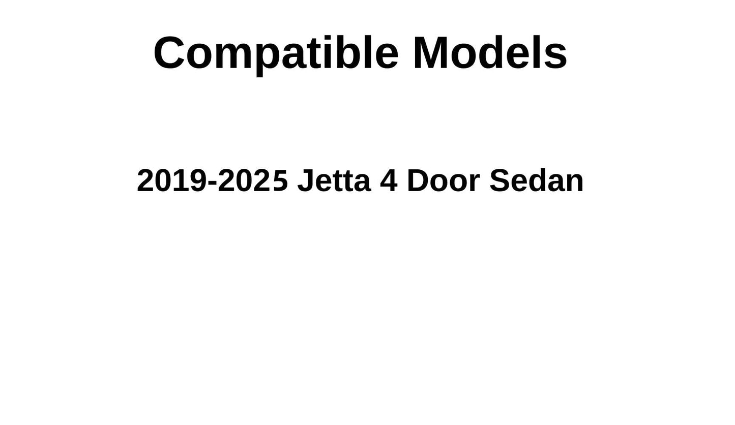 Driver Left Side Rear Door Window Door Glass Compatible with Volkswagen Jetta 4 Door Sedan 2019-2025 Models