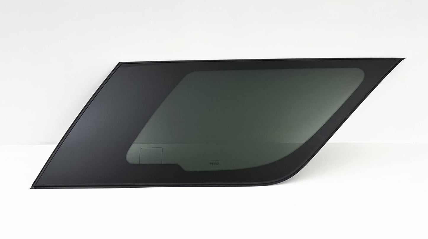 Passenger Right Side Quarter Window Quarter Glass With Alarm Wire Compatible with Chevrolet Tahoe /GMC Yukon 2021-2025 Models (Not For Yukon XL)