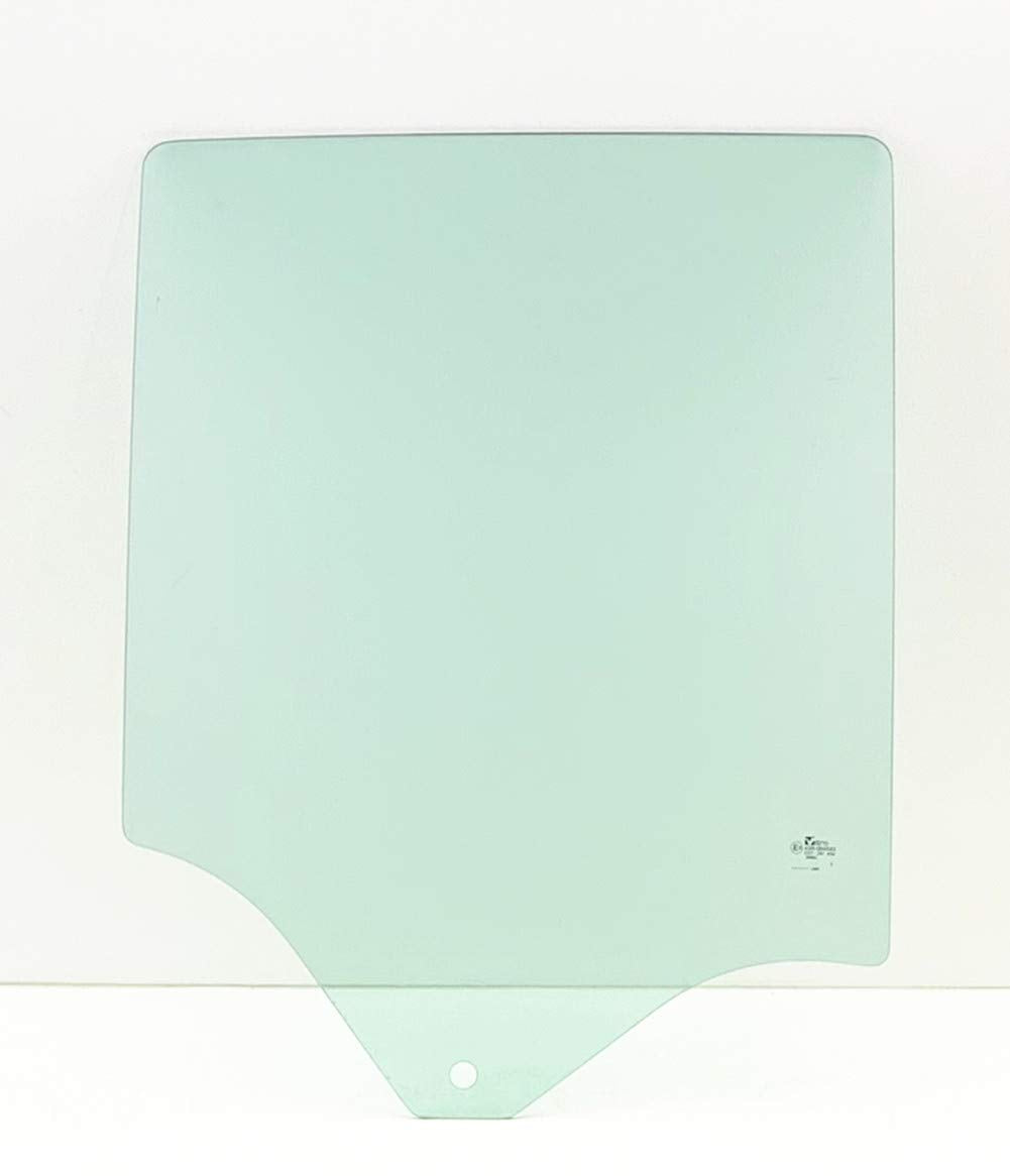 Passenger Right Side Rear Door Window Door Glass Compatible with Chevrolet Silverado/GMC Sierra 1500 4 Door Extended Cab 2019-2025 Models