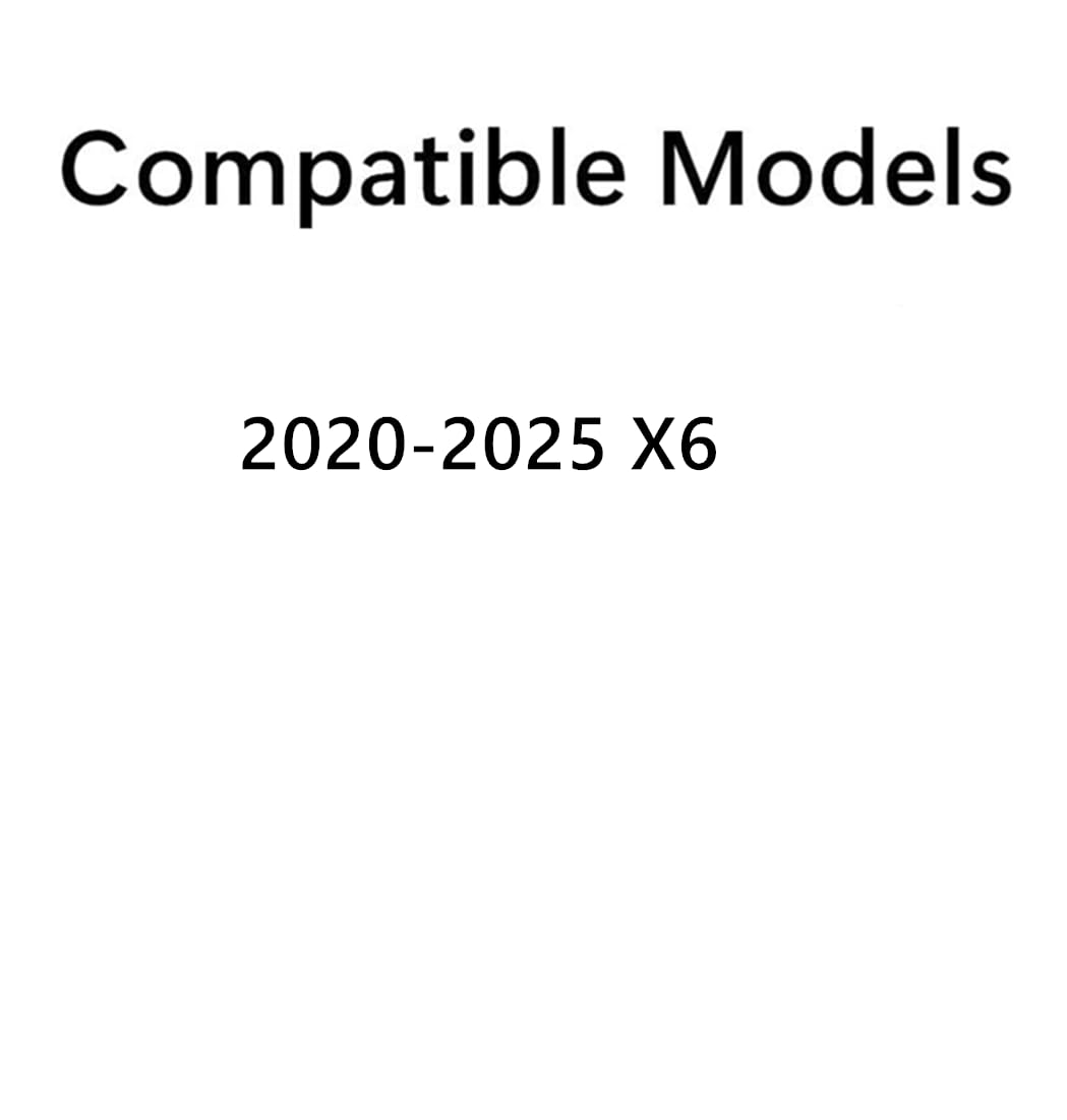 Laminated Passenger Right Side Rear Door Window Door Glass Compatible with Mercedes BMW X6 2020-2025 Models