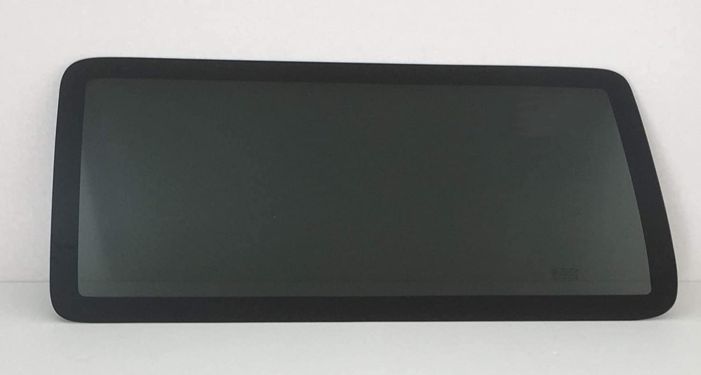 Driver Left Side Rear Quarter Glass Quarter Window Compatible with Jeep Wrangler 2 Door Utility 2007-2010 Models