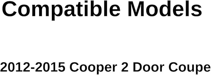 OEM Passenger Right Side Door Window Door Glass Compatible with Mini Cooper 2 Door Coupe 2012-2015 Models