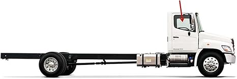 Passenger Right Side Front Door Window Door Glass Compatible with Hino 145 165 185 238 258 268 2005-2018 338 2005-2020 L6 L7 L8 XL7 XL8 2021-2024 Models