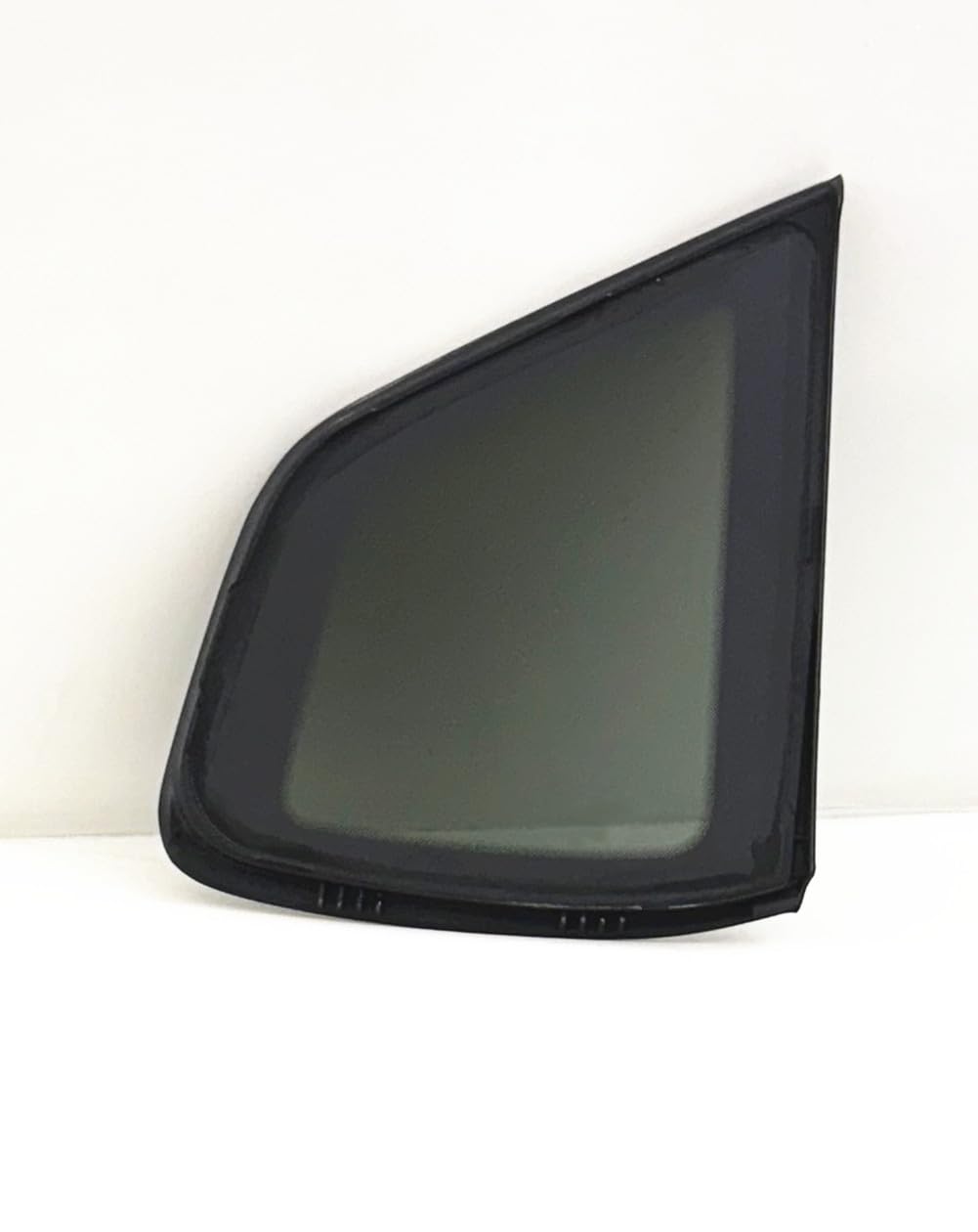 Tempered Partial Chrome Moulding Sytle Driver Left Side Quater Window Quarter Glass Compatible with Volkswagen Taos 2022 Models