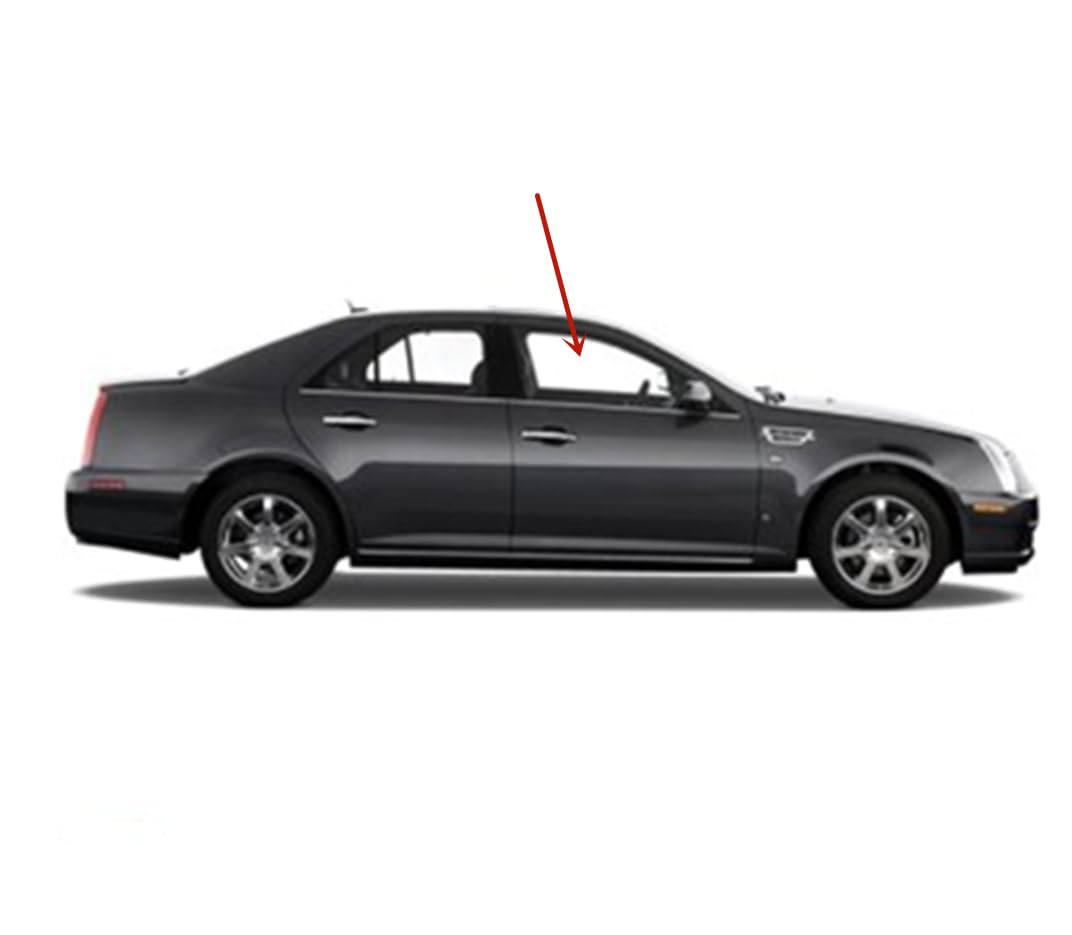 Laminated Passenger Right Side Front Door Window Door Glass Compatible with Cadillac STS 2005-2011 Models