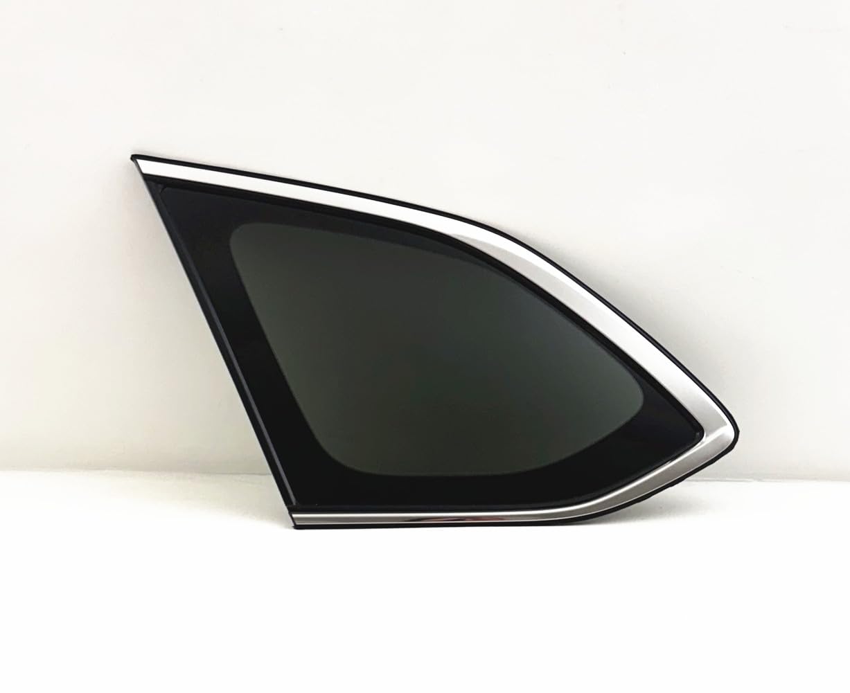 Driver Left Side Rear Quarter Window Quarter Glass Compatible with Mazda CX-9 2016-2023 Models