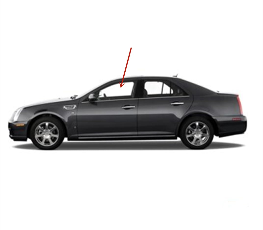 Laminated Driver Left Side Front Door Window Door Glass Compatible with Cadillac STS 2005-2011 Models