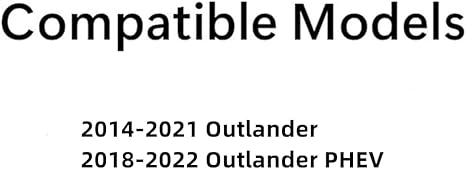 Heated Back Tailgate Window Back Glass Compatible with Mitsubishi Outlander 2014-2021 / PHEV 2018-2022 Models