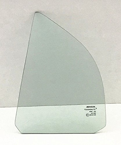 Driver Left Side Rear Vent Window Vent Glass Compatible with Honda Civic 4 Door Sedan 2001-2005 Models