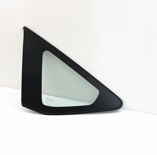 Driver Left Side Rear Quarter Window Quarter Glass Compatible with Toyota Prius V 2012-2018 Models