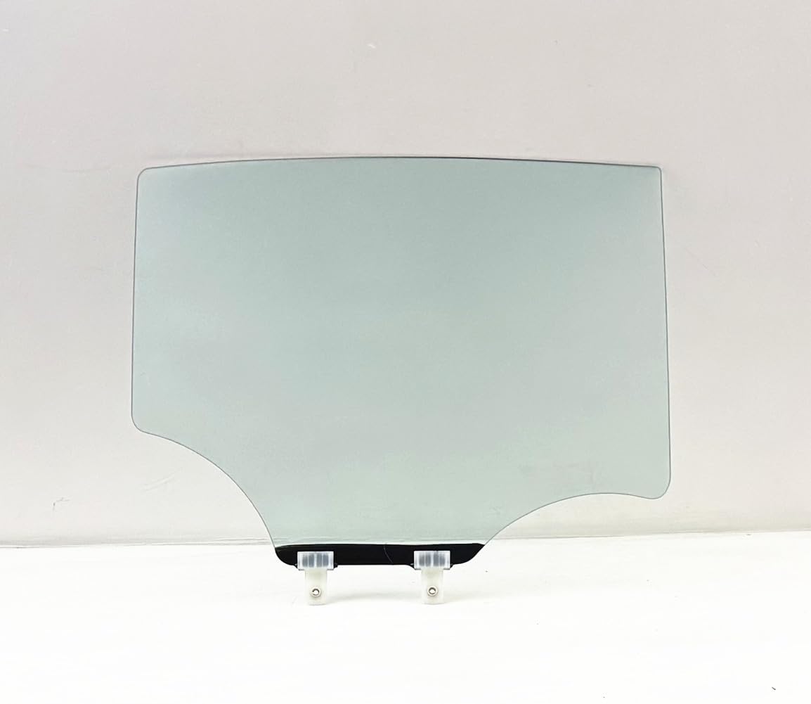 Tempered Glass Right Rear Passenger Side Window for Kia Rio 4-Door Sedan 2018-2023, Transparent