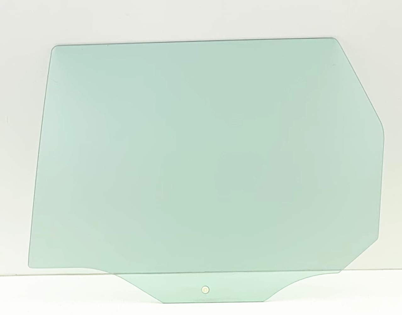 Driver Left Side Rear Door Window Door Glass Compatible with Ford Focus 4 Door Station Wagon 2000-2007 Models