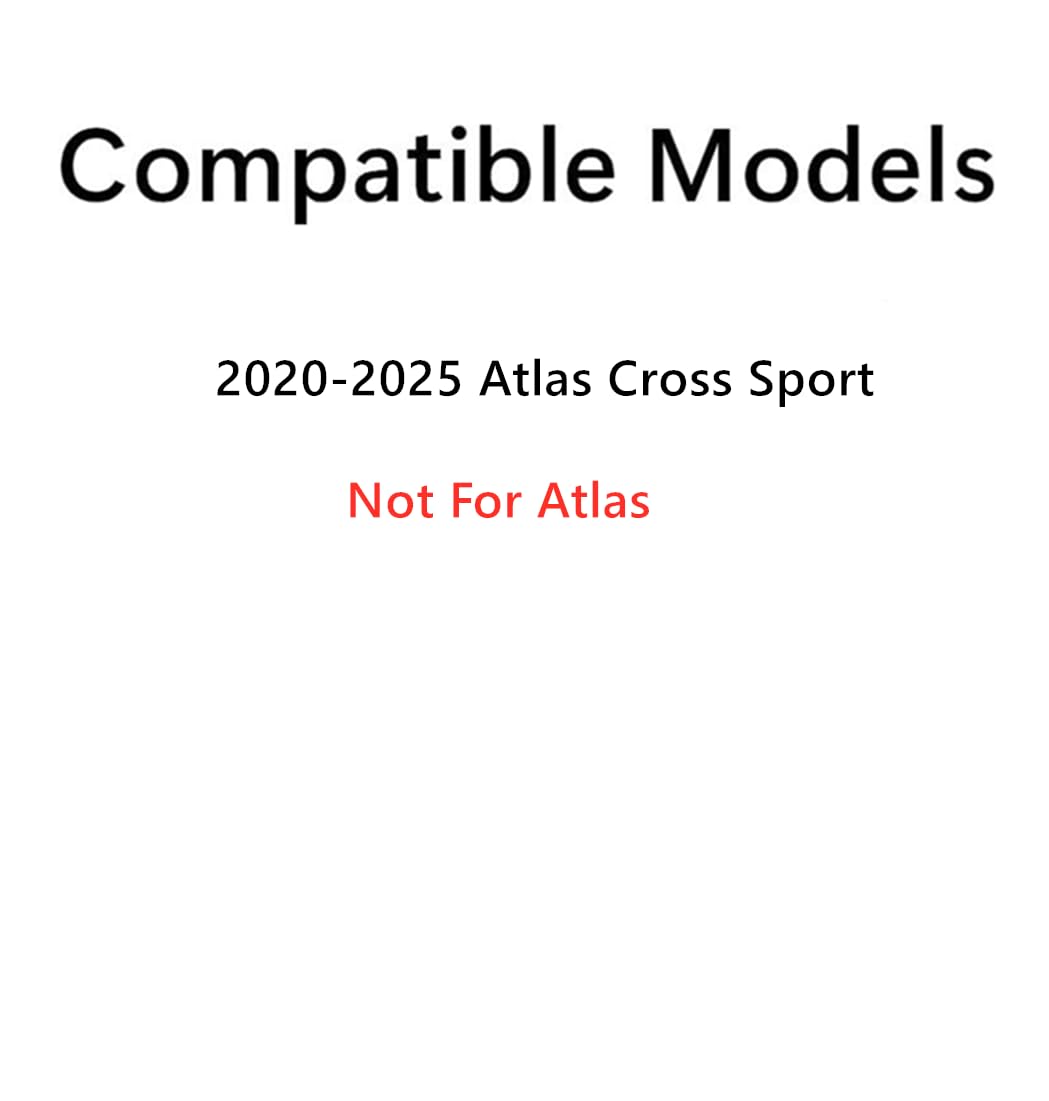 Heated Rear Back Tailgate Window Back Glass Compatible with Volkswagen Atlas Cross Sport 2020-2025 Models