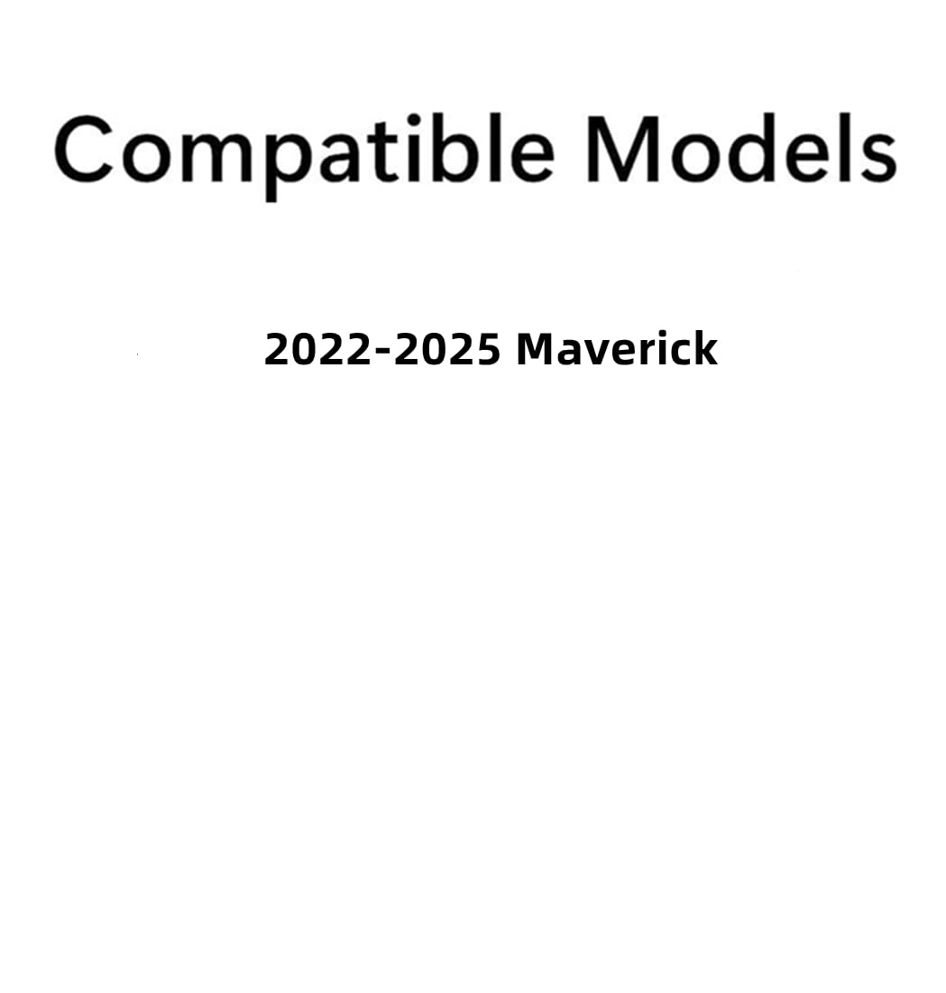 Manual Slider Style Back Window Back Glass Compatible with Ford Maverick 2022-2025 Models