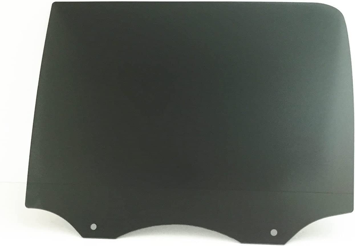 Platinum Edition Driver Left Side Rear Door Window Door Glass Compatible with Ford F150 4 Door Crew Cab 2015-2020 Models / F250 F350 F450 F550 4 Door Crew Cab 2017-2022 Models