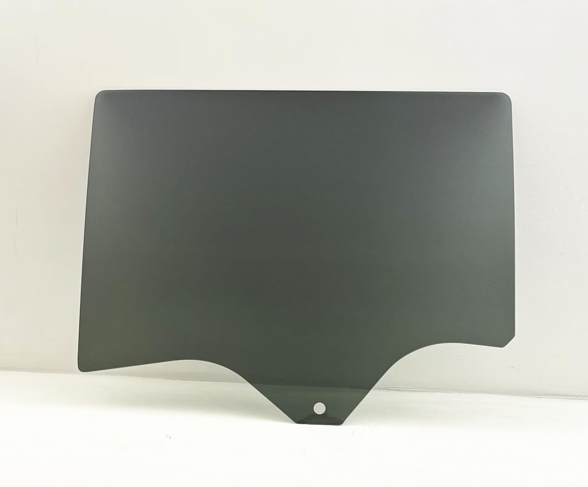 Tempered Driver Left Side Rear Door Window Door Glass Compatible with Chevrolet Silverado EV 2024-2025 Models (Only For Electric Vehicles)