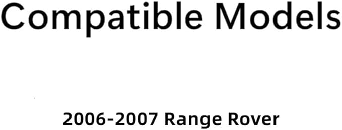 Laminated Driver Left Side Front Door Window Glass Compatible with Land Rover Range Rover 2006-2007