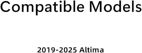 Driver Left Side Rear Door Window Door Glass Compatible with Nissan Altima 2019-2025 Models